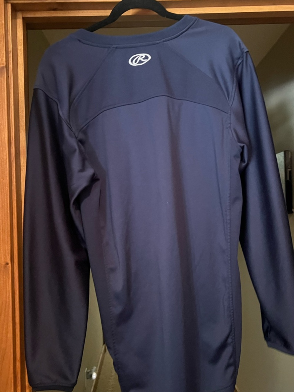 Rawlings Men's Dark Navy Performance Pullover Jacket